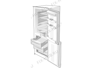 Холодильник Korting KCFI2290A (131098, HZI2926) - Фото